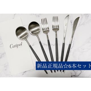 新品正規品◇Cutipol  クチポール GOA ディナーカトラリー　6点セット(カトラリー/箸)