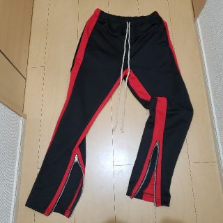 ジャージ パンツ ブラック・レッド 超美品！！(ワークパンツ/カーゴパンツ)