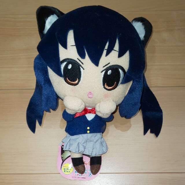 けいおん!! スーパーDX 猫耳カチューシャ付ぬいぐるみ 中野梓 | フリマアプリ ラクマ