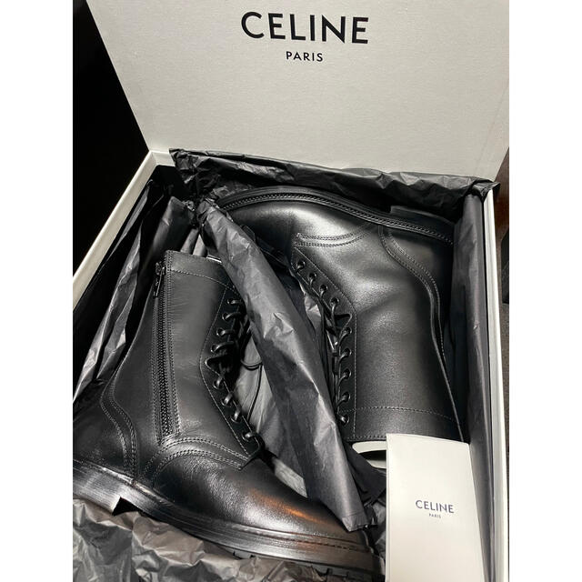 celine(セリーヌ)のrool様専用　CELINE セリーヌ  レースアップブーツ メンズの靴/シューズ(ブーツ)の商品写真