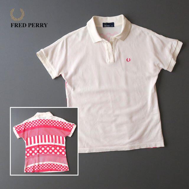 FRED PERRY(フレッドペリー)のTAKAHASHI HIROKO×FRED PERRY 別注コラボ ポロシャツ レディースのトップス(ポロシャツ)の商品写真