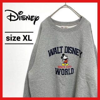 ディズニー(Disney)の90s 古着 ディズニー スウェット トレーナー オーバーサイズ ミッキー XL(スウェット)