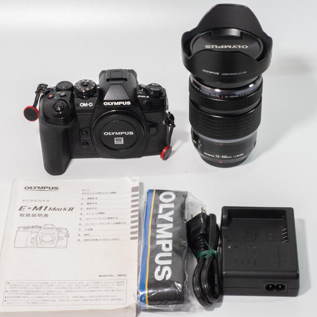 クーポンGET OLYMPUS OM-D E-M1 MarkII + 14-100PRO ミラーレス一眼