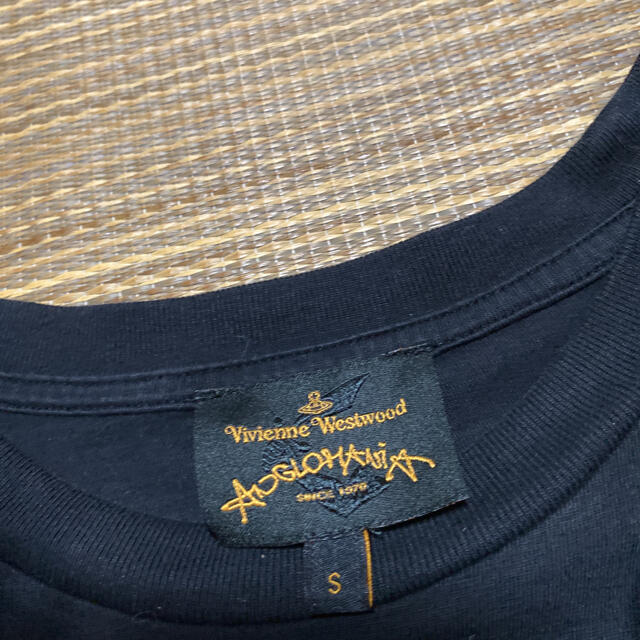 Vivienne Westwood(ヴィヴィアンウエストウッド)のvivienne westwood anglomania tシャツ　黒　s レディースのトップス(Tシャツ(半袖/袖なし))の商品写真