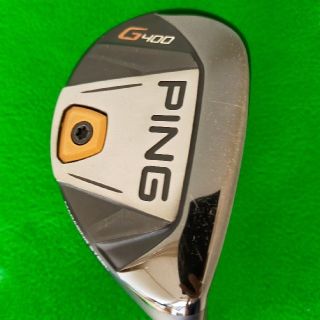 ピン(PING)の【値下げ】PING G400 ハイブリッド 19 フジクラMCH80 S(クラブ)