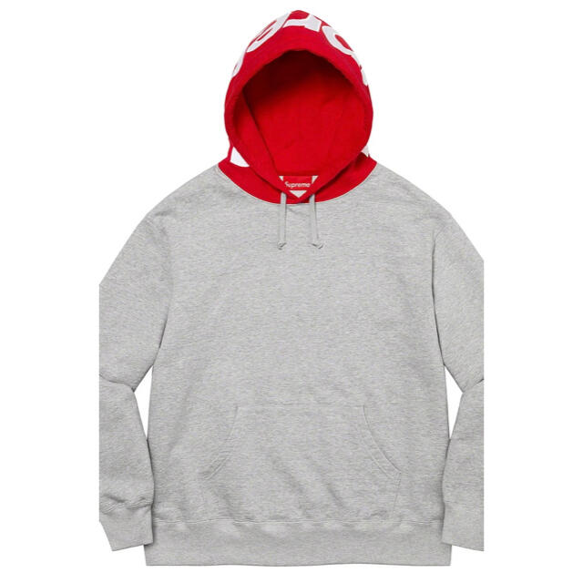 Supreme Contrast Hooded Sweatshirt  XL