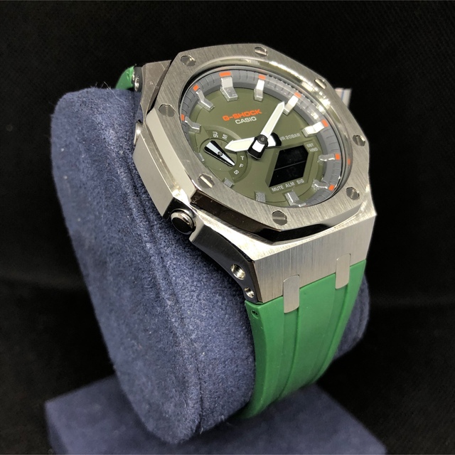 GA-2100本体付き ラバーベルトセット カシオーク カスタム Gショック