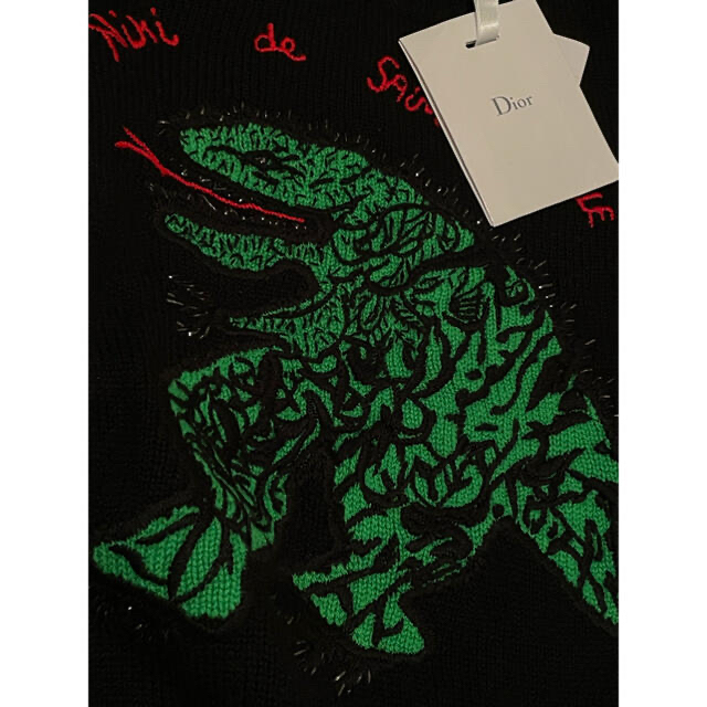クリスチャンディオール　dior 2018 コレクション刺繍　セーター　ニット