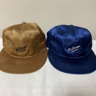 エクストララージ(XLARGE)のXLARGE エクストララージ サテン生地 キャップ (キャップ)