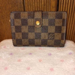 ルイヴィトン(LOUIS VUITTON)のルイヴィトン ダミエ　ポルトフォイユ　ヴィエノワ　二つ折り財布　がま口(財布)