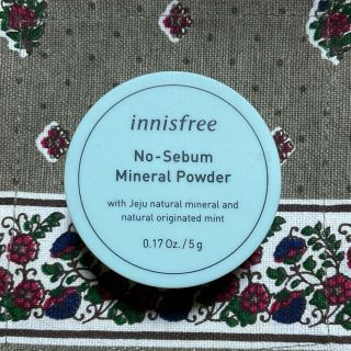 イニスフリー(Innisfree)のイニスフリー　ノーセバムミネラルパウダー　5g(フェイスパウダー)