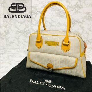 バレンシアガ(Balenciaga)の☆tete様専用☆ Balenciaga　ハンド　ミニボストン　BB柄　訳あり(ハンドバッグ)