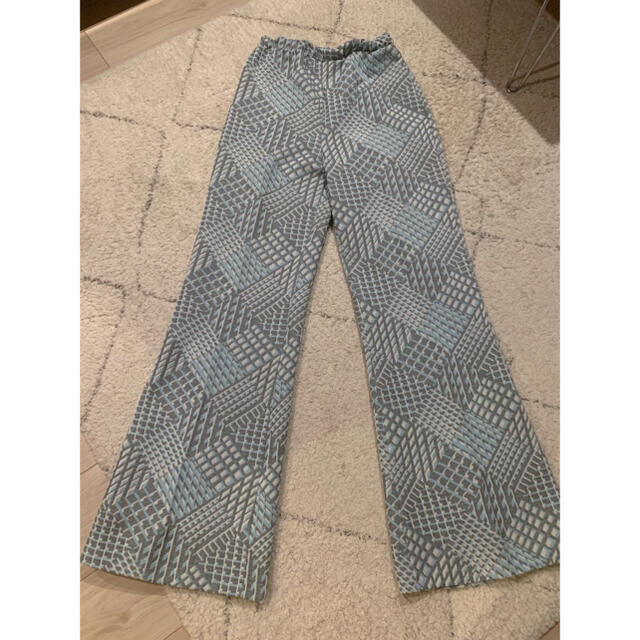 itimi 総柄フレアパンツ vintage flare pants