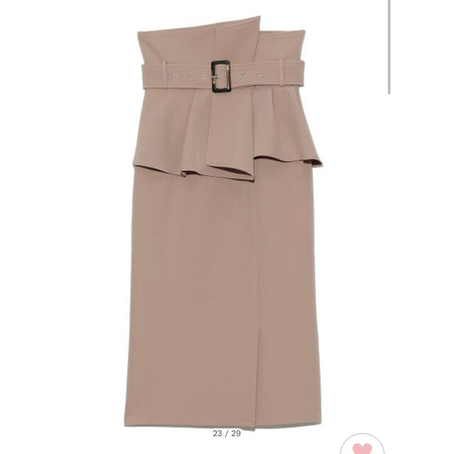 SNIDEL(スナイデル)のsnidelコルセットベルトタイトスカート レディースのスカート(ロングスカート)の商品写真