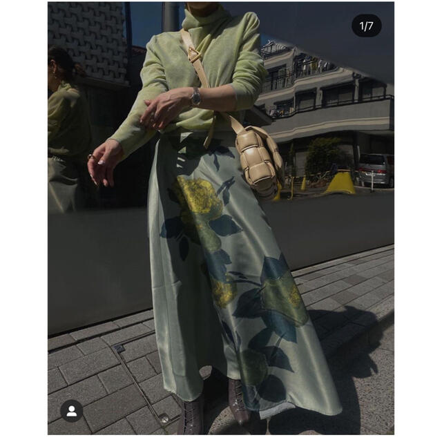Ameri VINTAGE - CHAMBRAY LIKE 2WAY KNIT 完売品の通販 by 彩佳's ...