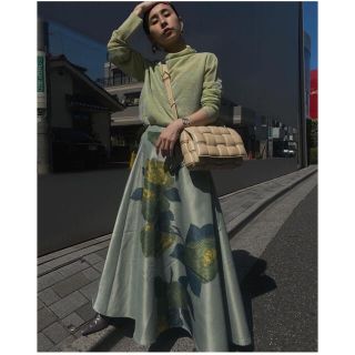 Ameri VINTAGE - CHAMBRAY LIKE 2WAY KNIT 完売品の通販 by 彩佳's ...