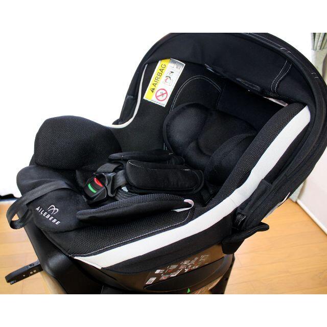 チャイルドシート 中古 カーメイト エールベベ クルット3iプレミアム ISOFIX アイソフィックス 新生児 中古チャイルドシート - 6