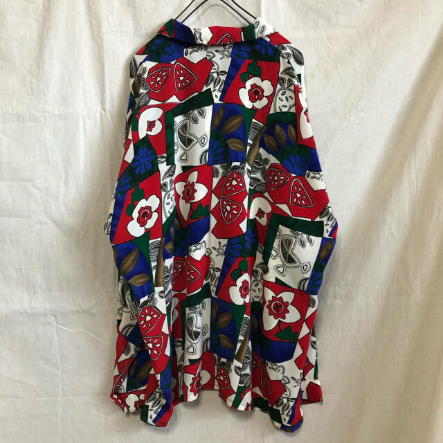 Santa Monica(サンタモニカ)の希少 派手柄 シャツ vintage メンズのトップス(シャツ)の商品写真