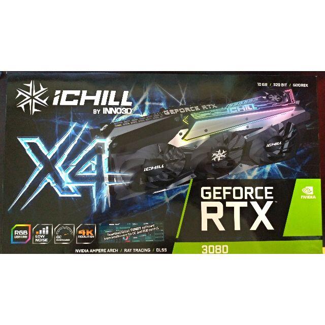 PCパーツINNO3D GEFORCE RTX 3080 ICHILL X4 10GB