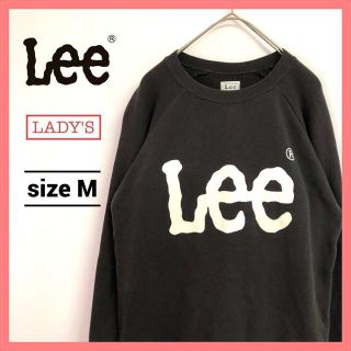 リー(Lee)の90s 古着 リー スウェット トレーナー ビッグロゴ レディース M(トレーナー/スウェット)