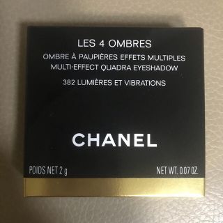 シャネル(CHANEL)のシャネル レ キャトル オンブル 382 ルミエール エ ヴィブラシオン ＊限定(アイシャドウ)