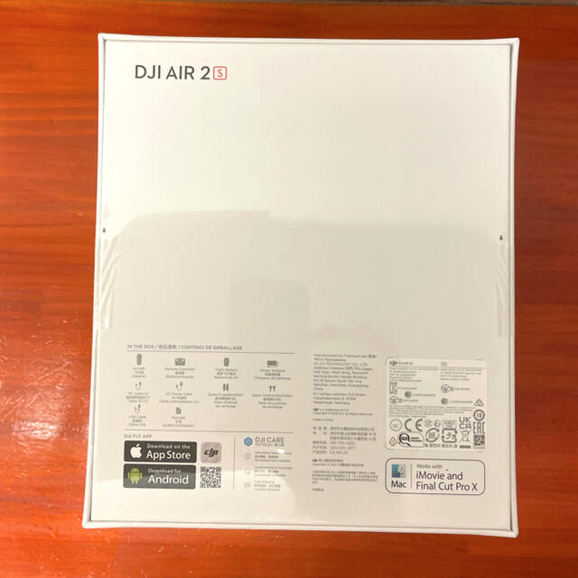 【未開封品】ドローン　DJI AIR 2SF28推奨撮影範囲