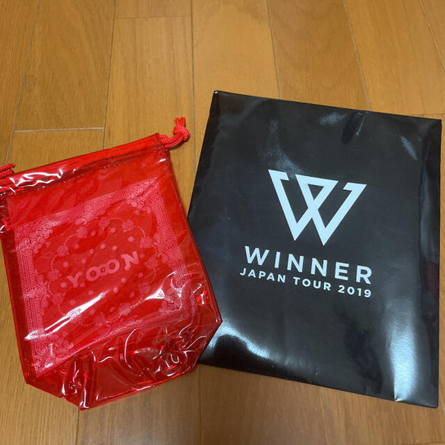 iKON(アイコン)のWINNER 巾着　グッズ エンタメ/ホビーのタレントグッズ(アイドルグッズ)の商品写真