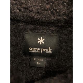 Snow Peak   専用＊スノーピーク＊ ウール フリース ジャケット men's