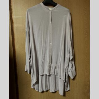 ショコラフィネローブ(chocol raffine robe)のショコラフィネローブ　ラベンダー　ロングシャツ(シャツ/ブラウス(長袖/七分))