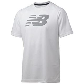 ニューバランス(New Balance)のnew balance ニューバランス ベーシックビッグロゴTシャツ白メンズL(ウェア)