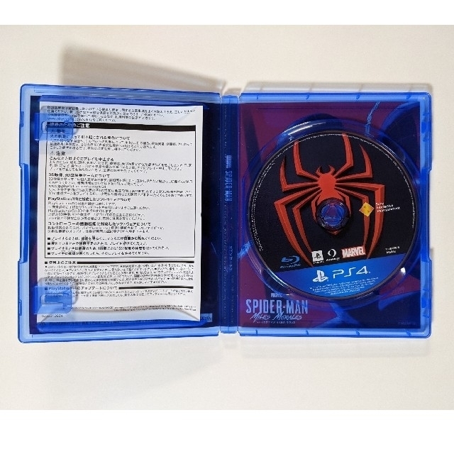 PlayStation4(プレイステーション4)のMarvel’s Spider-Man： Miles Morales（スパイダー エンタメ/ホビーのゲームソフト/ゲーム機本体(家庭用ゲームソフト)の商品写真