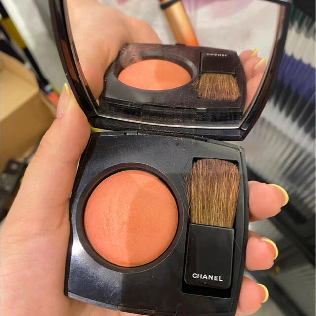 新作商品 CHANEL チーク オレンジ 専用ブラシ付き agapeeurope.org