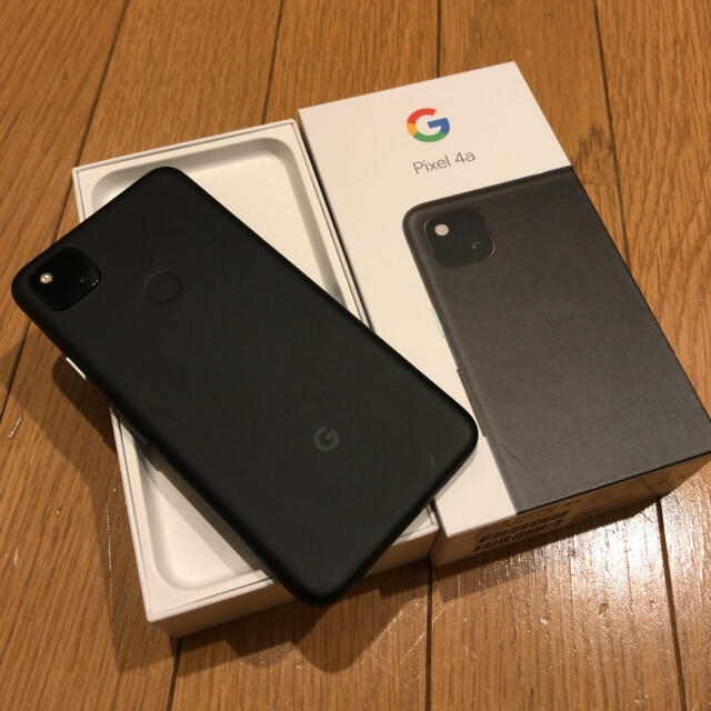 《美品》 Google pixel 4a ブラック simフリー おまけ付き