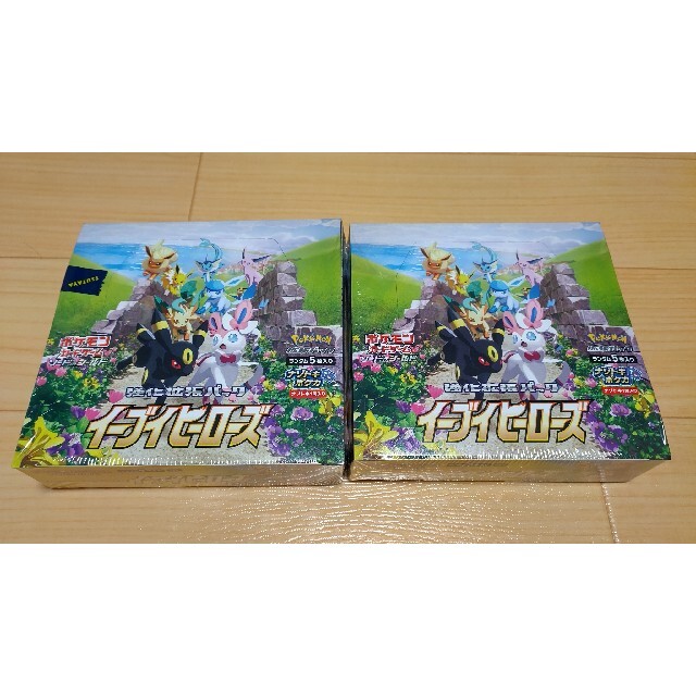 ポケモンカード イーブイヒーローズ 新品未開封 シュリンク付き - Box