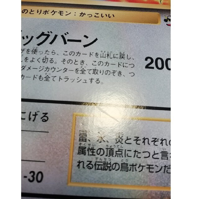 ポケモン - 記念カード ポケモンカード ジャンボカード サンダー ポケモン - 記念カード ポケモンカード ジャンボカード サンダー
