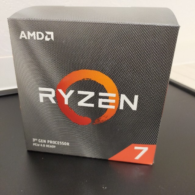 【cpuクーラー未使用】AMD ryzen7 3700X