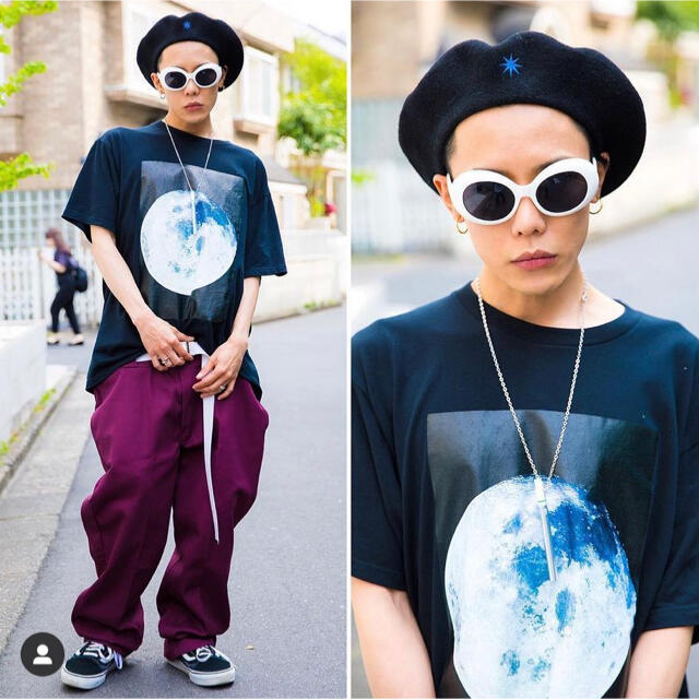 LHP(エルエイチピー)のビットムーンニア BIT MOON NEAR tシャツ 黒 メンズのトップス(Tシャツ/カットソー(半袖/袖なし))の商品写真