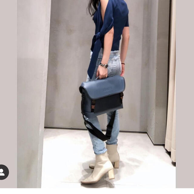 COACH(コーチ)のCOACH（コーチ）リーグバイクバッグ　ブルーグレー メンズのバッグ(ショルダーバッグ)の商品写真