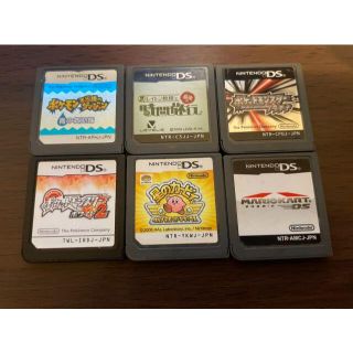 Nintendo　DS　ソフト6本セット(携帯用ゲームソフト)