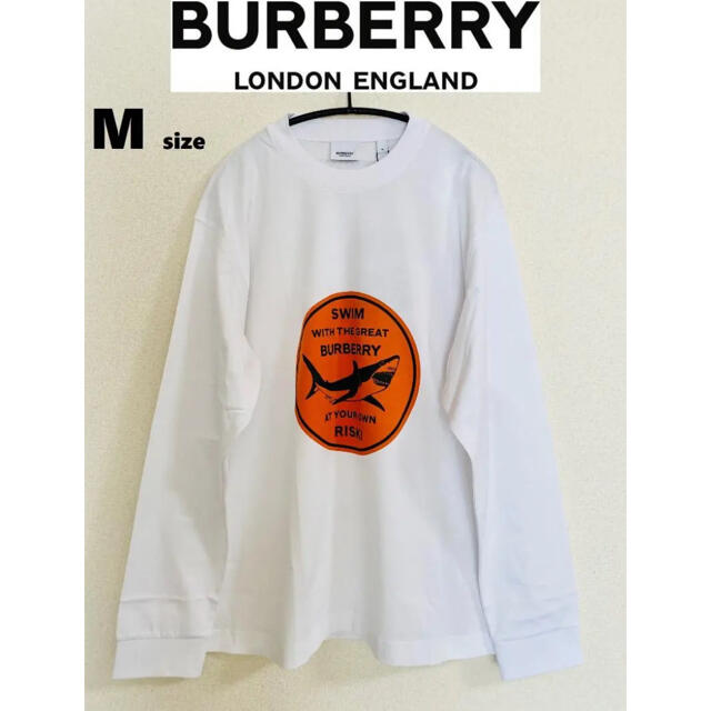 【新品】BURBERRY バーバリー シャーク ロゴTシャツ ロンT | フリマアプリ ラクマ 【新品】BURBERRY バーバリー シャーク ロゴTシャツ ロンT | フリマアプリ ラクマ