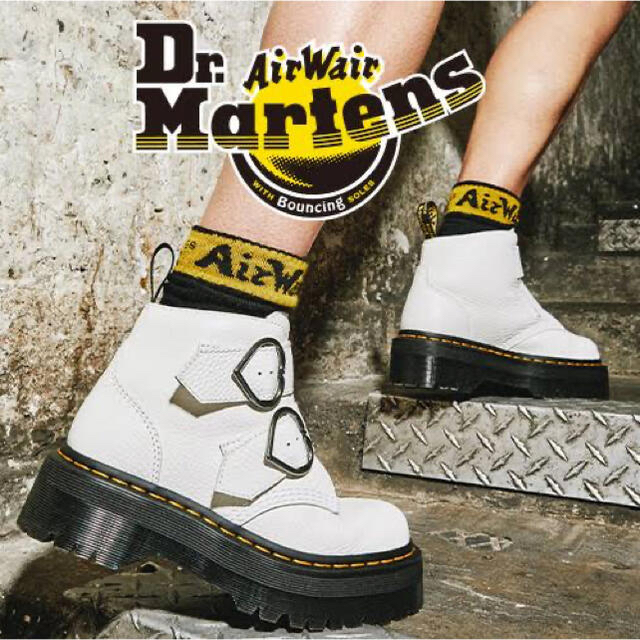 Dr.Martens DEVON HEART UK4 WHITE 1