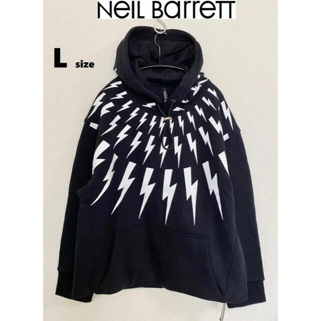 【新品】Neil Barrett ニールバレット スウェット パーカー L