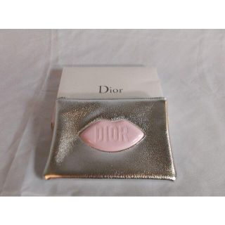クリスチャンディオール(Christian Dior)の専用　新品未使用 christian di ディオール ポーチ リップ・シルバー(ポーチ)