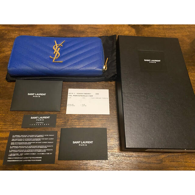 Saint Laurent(サンローラン)のサンローラン　SAINT LAURENT 長財布　財布　ブランド レディースのファッション小物(財布)の商品写真