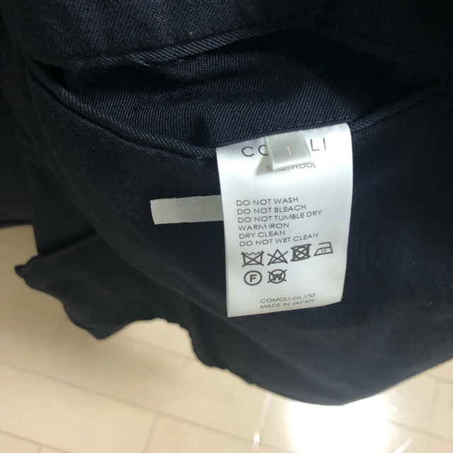 COMOLI(コモリ)のCOMOLI 18aw ウールギャバ セットアップ サイズ1 メンズのスーツ(セットアップ)の商品写真