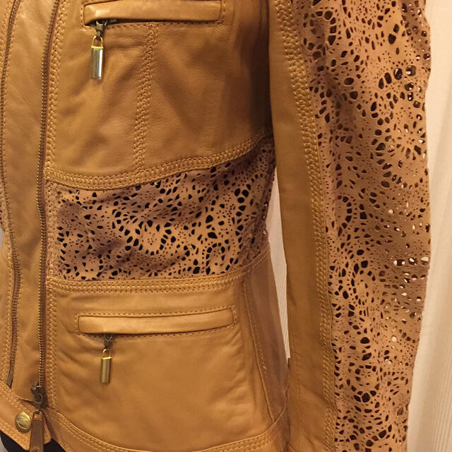 Just cavalli ジャスト カヴァリ レザー ジャケット SIZE 40