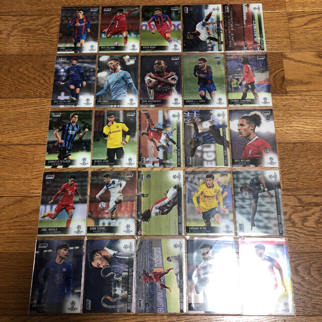 2020-21 Topps Chrome STADIUM CLUB コンプセット