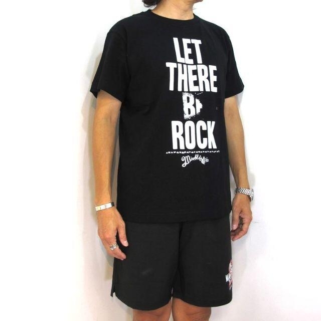 新品 デビロック×マーブルズ LET THERE BE ROCK Tシャツ L 1