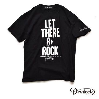 デビロック(DEVILOCK)の新品 デビロック×マーブルズ LET THERE BE ROCK Tシャツ L(Tシャツ/カットソー(半袖/袖なし))