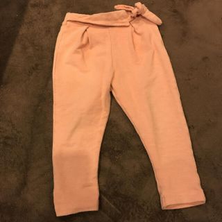 ザラキッズ(ZARA KIDS)の値下げしました！ZARA baby パンツ　98  ピンク(パンツ/スパッツ)